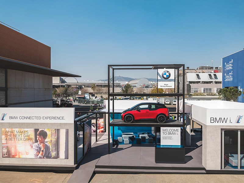 BMW Group op Mobile World Congress 2018.