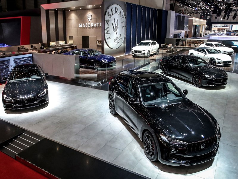 Maserati chooses 88th Geneva Motor Show for European premiere of Ghibli, Quattroporte and Levante Nerissimo Edition