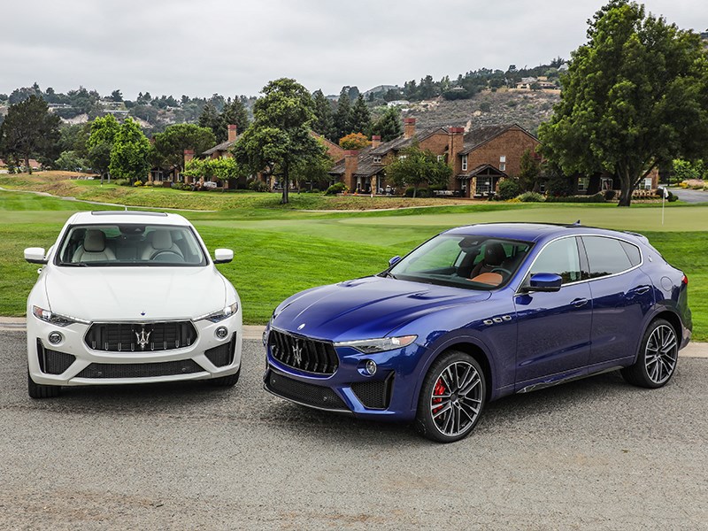 Maserati stars at the 2018 Monterey Car Week with the new V8-powered Levante GTS and Trofeo SUVs