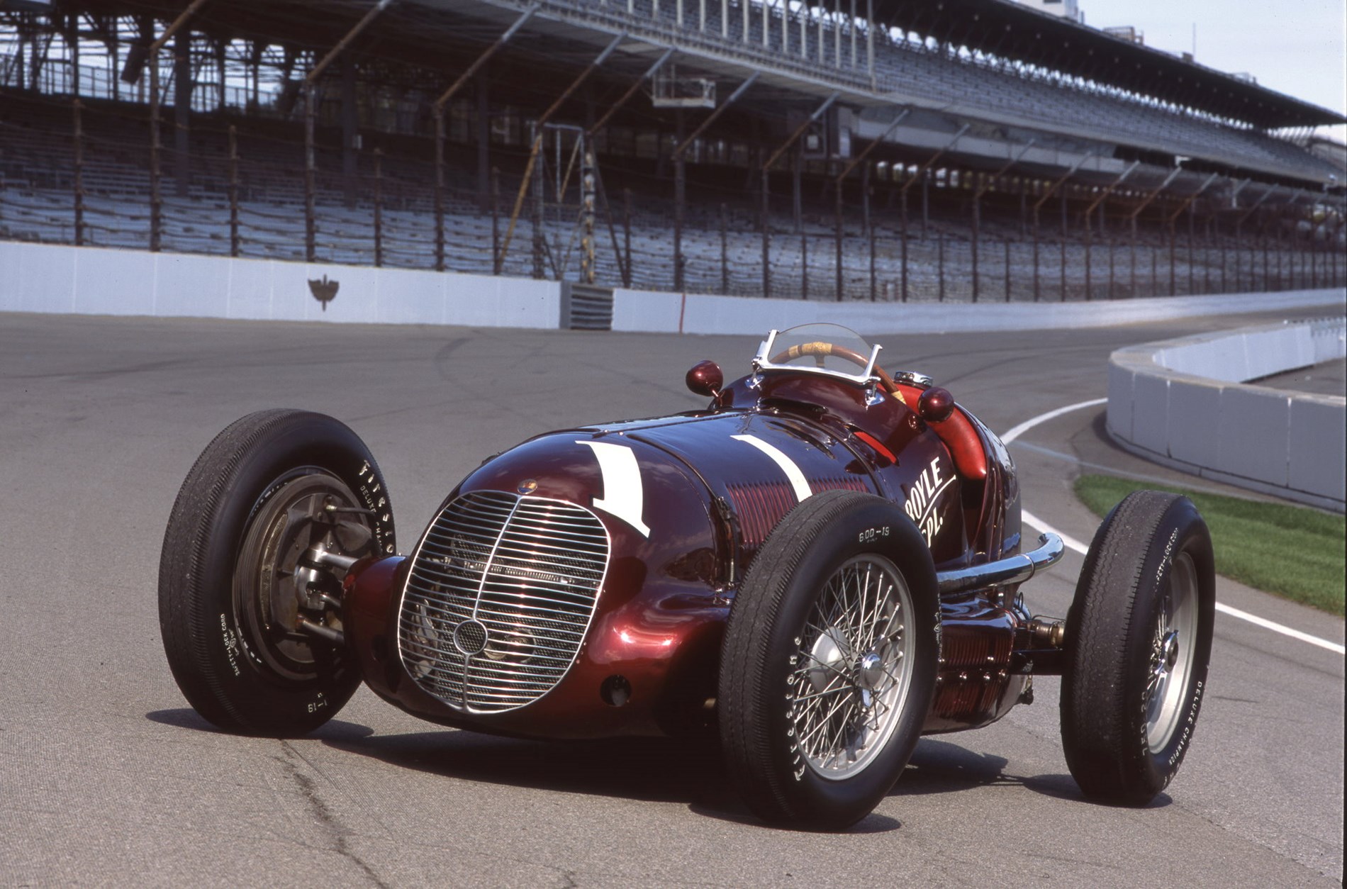 Maserati commemorates the American victories of the 8CTF at the Indianapolis 500