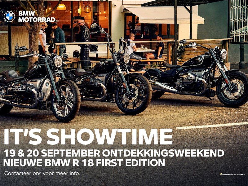 Ontdekkingsweekend BMW R18 First Edition