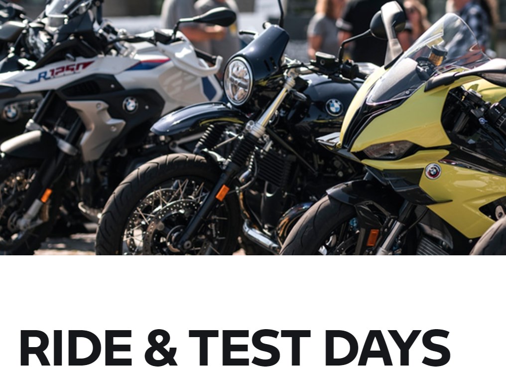 BMW Peter D'Haese: Ride & Test Days 