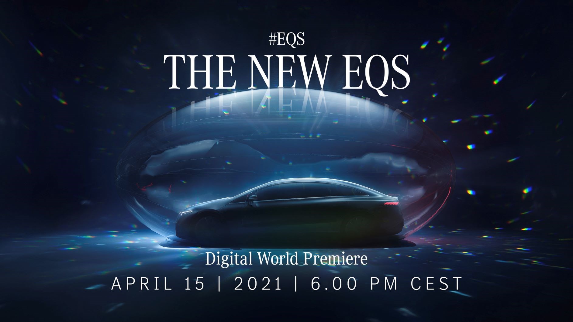 Wereldpremière EQS op Mercedes me media - digitale onthulling van progressieve elektrische berline