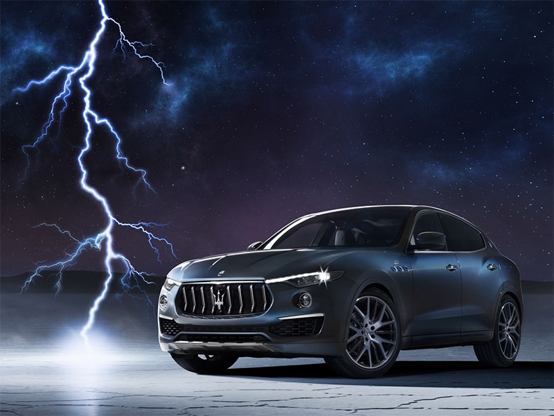 The spark of electrification lights up the Maserati Levante Hybrid