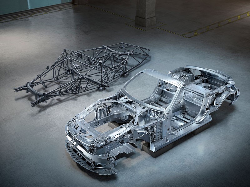Compleet nieuwe carrosserie voor volgende Mercedes-AMG SL