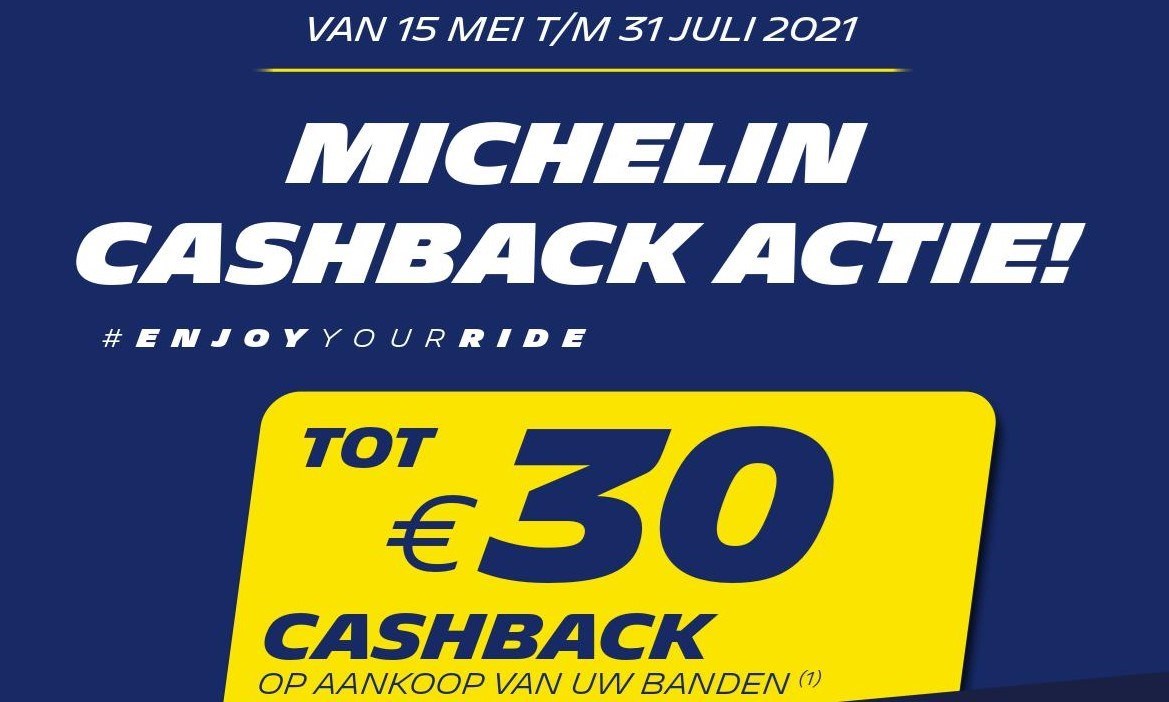 Michelin Cash Back Actie