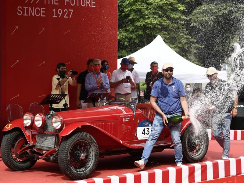De 1000 Miglia 2021 loopt ten einde: Alfa Romeo pakt de overwinning