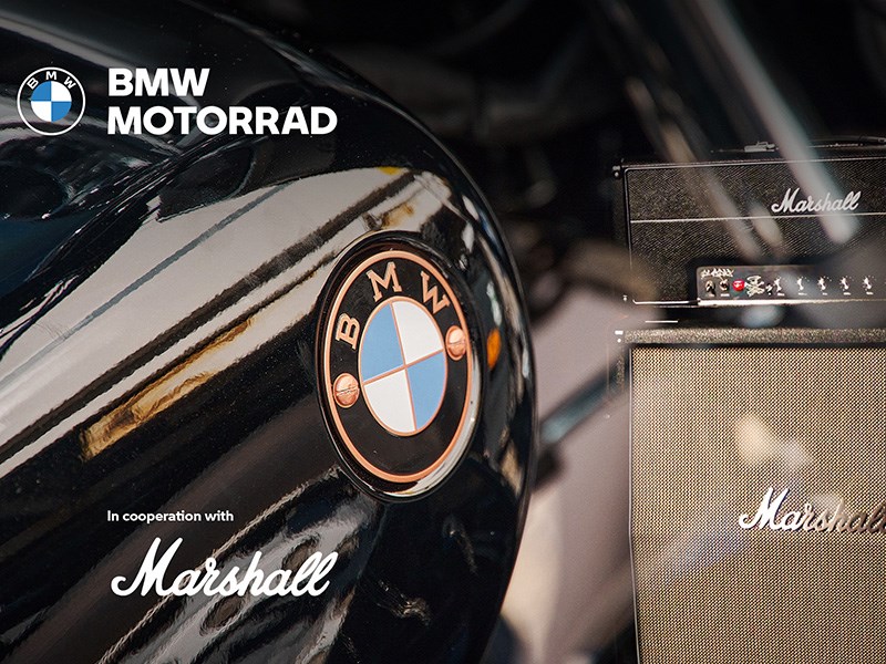 BMW Motorrad en Marshall kondigen strategisch partnership aan