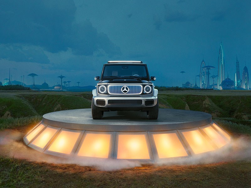 „Stronger than time“: Mercedes-Benz G-Klasse klaar voor het tijdperk van e-mobiliteit