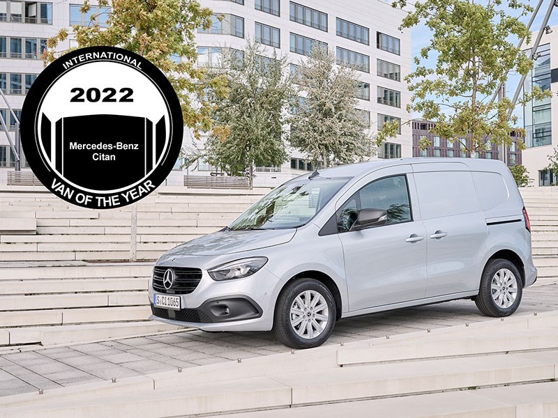 Mercedes-Benz Citan gekroond tot ‘International Van of the Year 2022’