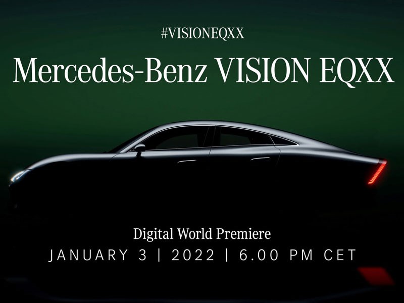 Digitale wereldpremière van de VISION EQXX – de meeste efficiënte Mercedes-Benz ooit