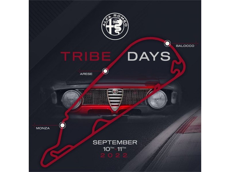 Alfa Romeo viert de 100e verjaardag van het circuit van Monza met de Tribe Days.