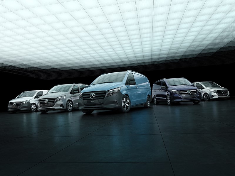 Van Houdt De vernieuwde midsize bedrijfswagens van Mercedes-Benz Vans: meer luxe en premium uitstraling 