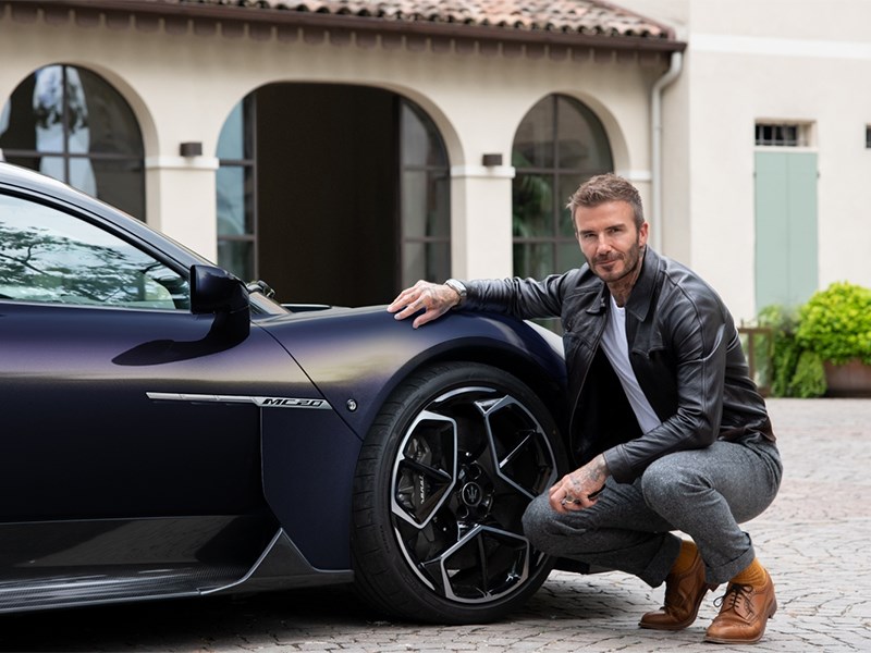 Maserati unveils its first Fuoriserie Essentials collection with David Beckham