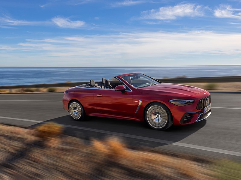 Nieuwe Mercedes-AMG CLE 53 4MATIC+ Cabriolet: open air-plezier meets performance.