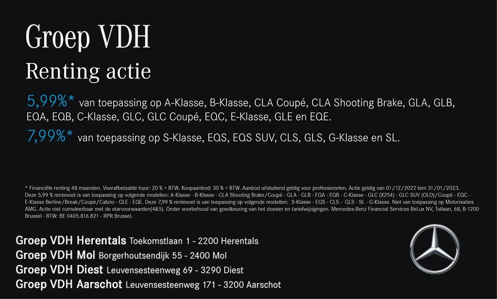 Groep VDH - CLA 180 d Shooting Brake AMG Line