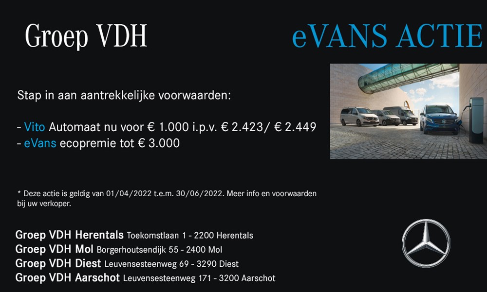 Groep VDH - eSprinter Bestelwagen L2